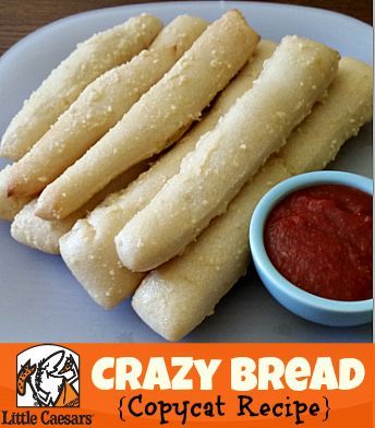 My kids LOVE these bread sticks - so excited that I can make them at home!! Crazy Bread Copycat Recipe, Crazy Bread, Bread Sticks, Copykat Recipes, Copycat Restaurant Recipes, Cat Recipes, Copycat Recipe, Restaurant Recipes, Copycat Recipes