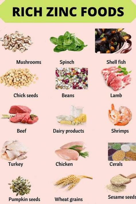 Zinc Foods, Zinc Benefits, Sources Of Zinc, Vitamin Rich Foods, Healthy Food Chart, Zinc Rich Foods, Food Vitamins, Healthy Oil, Food Chart