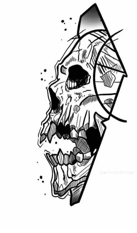 Dark Tattoo Sketch, Tattoo Space Filler Ideas, Alien Tattoo Design, Blitz Tattoo, Optical Illusion Tattoos, Illusion Tattoos, Minimalist Tattoo Ideas, Skeleton Drawings, Rune Tattoo