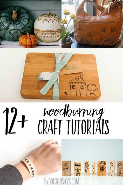 List of woodburning craft tutorials with links, great project ideas for wood burning beginners. #woodburning #crafts #pyrography Woodburning Crafts, Beginner Wood Burning, Wood Burning Tips, Wood Burning Techniques, Fabric Crafts Diy, Wood Projects For Beginners, Beginner Crafts, Woodburning Projects, Craft Wood