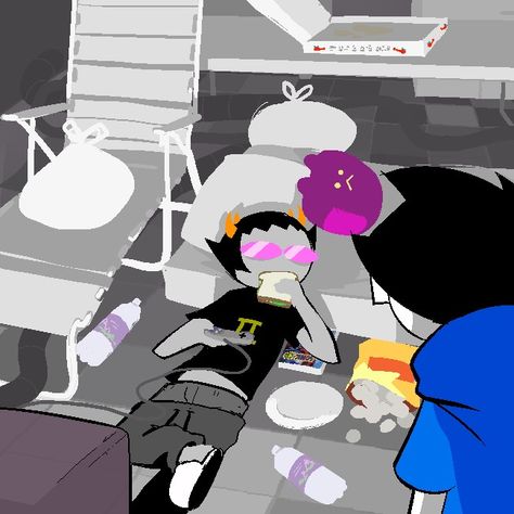 Sollux Fanart, Homestuck Davekat, Sollux Pfp, Sollux Captor Icon, Sollux Captor Fanart, Homestuck Panels, Sollux Captor, Homestuck Fanart, Homestuck Sollux