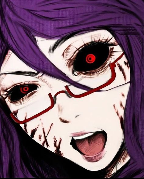 An Anime, Tokyo Ghoul, Anime Character, Tokyo, Purple, Red, Hair, Anime