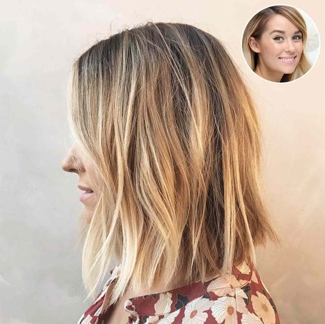 Despite saying she'd never get a bob again, Lauren Conrad has gotten a long bob Lauren Conrad Hair, Longer Pixie, Ideas Haircut, Haircut Women, Layered Bob Haircuts, Stylish Short Hair, Choppy Bob Hairstyles, Short Hair Wigs, Medium Hairstyles