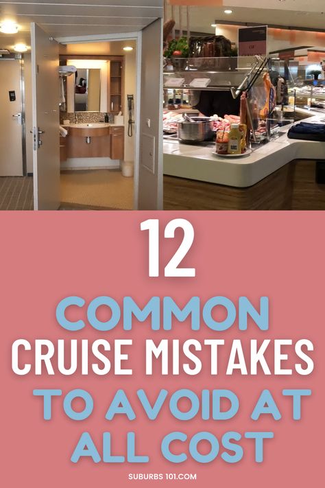 Are you making these common cruise mistakes? Even if you're an experienced cruiser, you might still be overpacking or ordering wine by the glass. These are common cruise mistakes that many cruisers tend to make during their cruise vacation. First-time cruisers will find these cruise tips helpful to ensure they have a smooth and enjoyable trip. Cruise Travel Tips, Cruise Travel Hacks, Carnival Cruise Hacks, Cruise Pics Ideas, Cruise Essentials Packing Lists, Cruise Must Haves, First Time Cruise Tips, Cruise Prep, Cruise Tips And Tricks