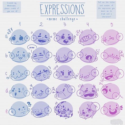 Expression Drawing, Draw Chibi, Expression Sheet, Drawing Face Expressions, Drawing Faces, Better Version, 캐릭터 드로잉, Drawing Expressions, Chibi Drawings