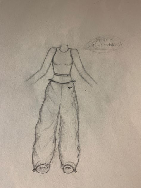 Baggy Jeans Outfit Drawing, Baggy Drawing, How To Draw Baggy Pants, Baggy Clothes Drawing, Baggy Jeans Drawing, Baggy Pants Drawing, How To Draw Pants, Baggy Clothes Outfit, Long Hair Drawing