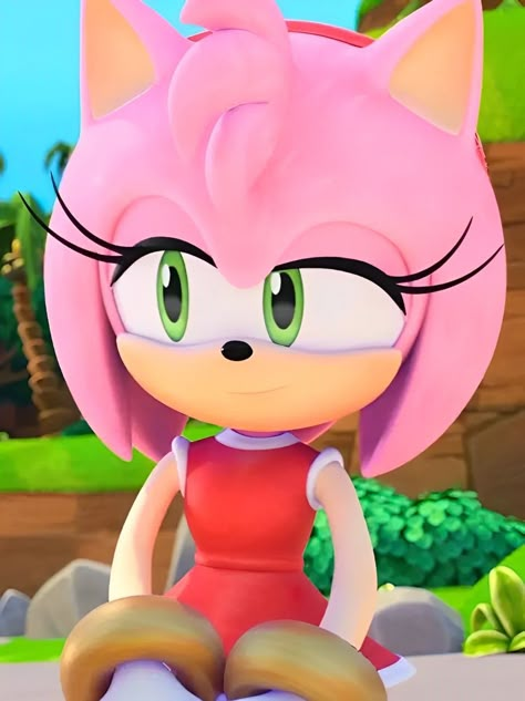 Sonic Prime, Sonic the Hedgehog, Amy Rose Knuckles X Amy, Sonic X Knuckles, Amy Rose And Shadow, Sonic The Hedgehog Amy, Amy Rose Hedgehog, Rosé Icons Aesthetic, Sonic X Amy, Sonic Dash, Sonic The Movie