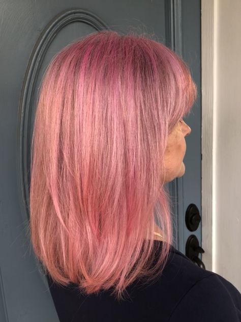 Cotton Candy semi-permanent dye by Adoré #pinkhair Candy Pink Hair, Pastel Pink Hair Dye, Cotton Candy Pink Hair, Dark Pink Hair, Candy Images, Cotton Candy Hair, Angled Bob Hairstyles, Dyed Hair Pastel, Pelo Anime