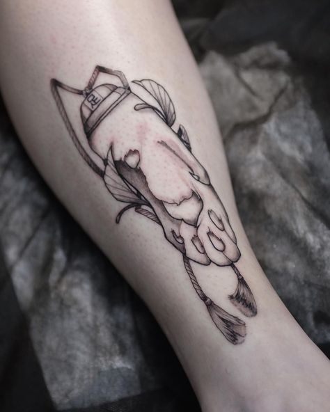 Rabbit Paw Tattoo, Lucky Rabbit Foot Tattoo, Lucky Tattoo, Bunny Paws, Halloween Flash, Rabbits Foot, Flash Ideas, Paw Tattoo, Lucky Rabbit