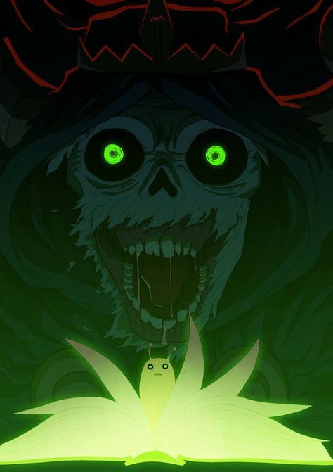 Adventure time Rick And Morty Adventure Time, Adventure Time The Lich Fanart, Lich Art, Adventure Time Drawings, Adventure Time Tattoo, The Lich, Adveture Time, Time Wallpaper, Collaborative Art Projects