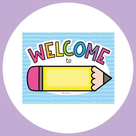 Welcome To Class Aesthetic, Deepavali Decoration, Welcome To Our Classroom, English Poster, Decoupage Wedding, Free Classroom Printables, Welcome Bulletin Boards, Read A Thon, Welcome To Class