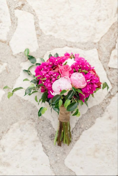 #peonies #bridalbouqets #bougainvillea #wedding #greecewedding #kefalonia Bougainvillea Wedding Bouquet, Bougainvillea Bouquet, Bougainvillea Wedding, Homecoming Flowers, Mykonos Wedding, Wedding In Greece, Spanish Wedding, Boda Mexicana, Prom Flowers