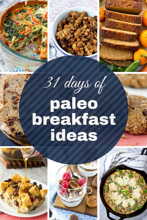 #GlutenFree #Paleo Breakfast Ideas That Go Beyond Fried Eggs! Simple Paleo Breakfast Ideas, Paleo Breakfast Ideas, Paleo Breakfast Recipes, Healthy Paleo Breakfast, Aip Meals, Paleo Breakfasts, Morning Meals, Paleo Foods, Paleo Recipes Breakfast