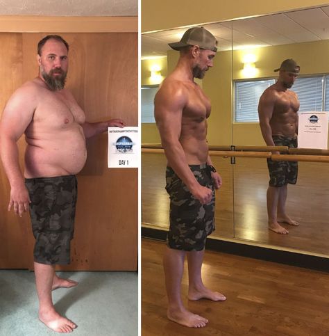 Father-Of-Three Realizes He Can't Keep Up With His Children, Transforms His Body Beyond Recognition In 6 Months Body Sculpting Surgery, Abdominal Stretches, Fitness Boxing, Elliptical Workout, Lose 30 Pounds, Daily Pictures, Best Gym, Keto Desserts, Running Fitness