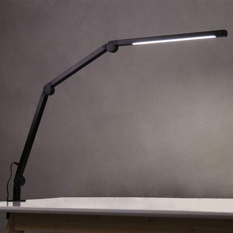 Desk Lamp, Swing Arm Architect Desk Lamp, LED Eye-Care Desk Lamp with Clamp, Adjustable Brightness&Color Temperature, EYOCEAN Desk Light with Timing Function 10W Task Lamp for Office #London Architects Desk, Led Desk Lighting, Table Led, Task Lamps, Led Desk Lamp, Desk Light, Diy Lamp, Desk Setup, Design Lab