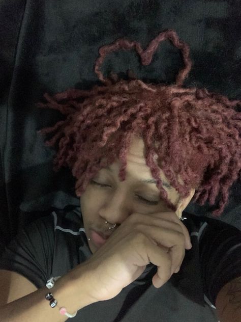 Men Dread Styles, Dyed Dreads, Pink Dreads, Dreadlocks Men, Dread Hairstyles For Men, Cute Dreads, Dreadlock Hairstyles For Men, Light Skin Men, Men Hair Color