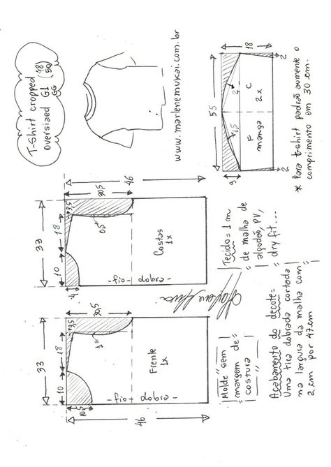 Crop Shirt Pattern, T Shirt Sewing, Pattern T Shirt, T Shirt Sewing Pattern, Plus Size Sewing Patterns, Trendy Sewing Patterns, Shirt Sewing, Plus Size Sewing, Shirt Sewing Pattern