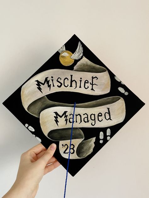 Witchy Graduation Cap, Percy Jackson Graduation Cap, Harry Potter Graduation Cap, Uni Graduation, Graduation Hat Designs, Creative Graduation Caps, Graduation Cap Ideas, College Grad Cap Ideas, Nursing Graduation Pictures