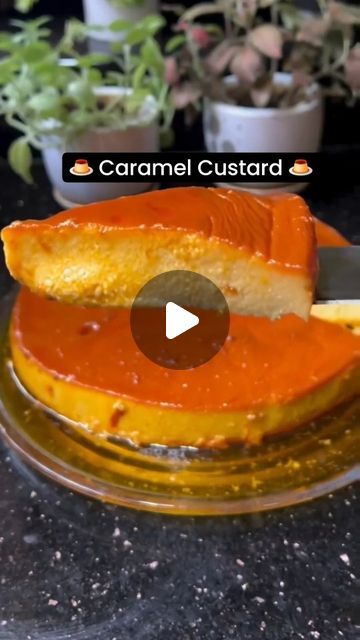 Cook Something Special on Instagram: "Easy Caramel Custard Recipe

In a pan Caramelize 1 cup sugar with 1/4th cup water. Once the caramel is brown pour in a flat pan and allow to cool.
In a bog bowl add 500ml Milk, 1 cup cream, 1 cup condensed milk, 1 cup yogurt, 1/2 cup Custard powder, 1 tsp vanilla essence. Mix well and pour in the flat pan with caramel.

Take cooker, kadai, idli cooker place a ring & Put 1 glass of water allow it to boil and then carefully put the Custard mix inside l. Allow it to steam and cook for 30 mins. Remove cool a little and then plate and enjoy.

Follow For More

#custard #caramelcustard #bakedcustard #caramelpudding #custardrecipe #caramel #caramelsauce #recipe #reelitfeelit #reelsinstagram #trendingrecipes 

Video remix all credits to @foodpoint287 
Voice by Cardamom Custard, How To Make Custard With Custard Powder, Boiled Custard Recipe With Vanilla Pudding, Custard Powder Recipes, Eggless Caramel Custard, Caramel Custard Recipe, Caramel Custard, Caramel Pudding, Custard Recipe