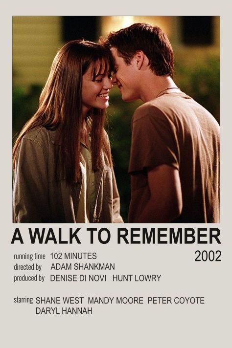 Halloween Costume Movie, Romcom Movies, A Walk To Remember, Movies To Watch Teenagers, Movie To Watch List, Iconic Movie Posters, Movie Card, Girly Movies, Film Posters Minimalist