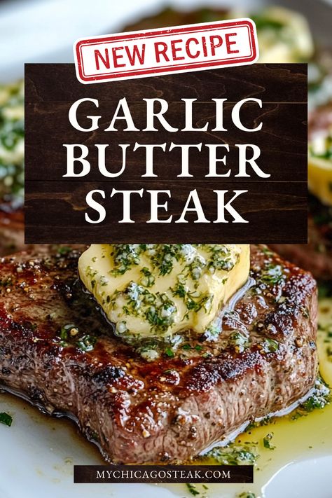 Say hello to steak night! This recipe shows you how to cook the perfect steak with garlic butter for maximum flavor. It’s quick, delicious, and the ultimate pan-seared steak experience—no reservations needed. 🥩🍷 Steak In Garlic Butter Sauce, Pan Seared Sirloin Steak Garlic Butter, How To Cook Beef Steak, Garlic Butter Sirloin Steak, Garlic Butter For Steak Easy, Steak With Butter And Garlic, Pan Seared Garlic Butter Steak, Great Steak Recipes, Easy Way To Cook Steak