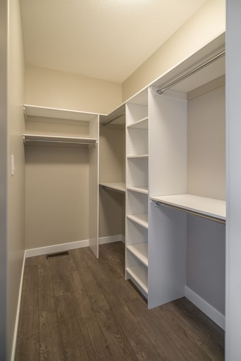 Small Master Closet, Remodel Closet, Decor Closet, Organizing Walk In Closet, Master Closet Design, Small Walk In Closet, Closet Redo, Walking Closet, Walk In Closet Design