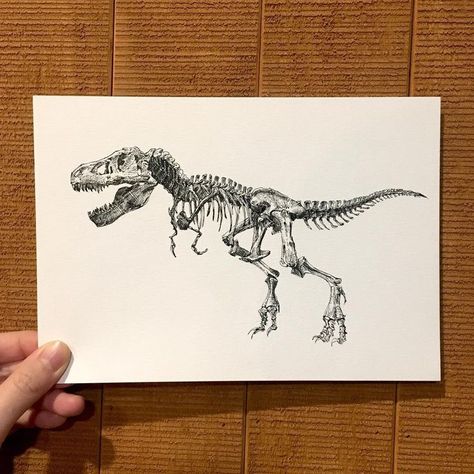 Trex Skeleton, T Rex Skeleton, Tyrannosaurus Rex Skeleton, Gladiator Tattoo, Happiness Tattoo, Dinosaur Sketch, Skeleton Tattoo, Dinosaur Tattoos, Skeleton Drawings