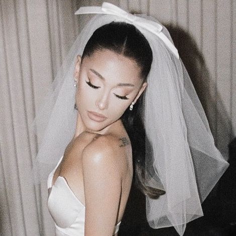 Ariana Grande Wedding Dress, Ariana Grande Wedding, Ariana Wedding, Dalton Gomez, Ariana Grande Icons, S Wedding Dress, Wedding Icon, Ariana Grande, Getting Married