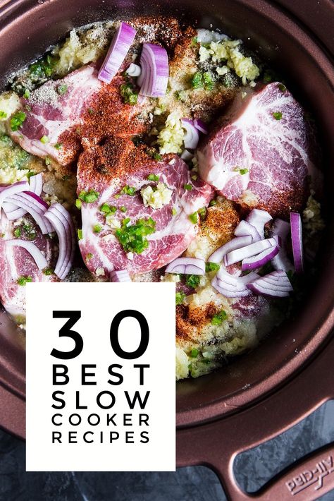 30 of the BEST Slow Cooker Recipes, perfect for cozy nights at home with family or to bring to a football party, and some are even impressive enough to serve to company. #crockpot #slowcooker #dinner Modern Proper, The Modern Proper, Best Slow Cooker Recipes, Slow Cooker Dinner, Crockpot Dishes, Crockpot Slow Cooker, Best Slow Cooker, Winter Dinner, Food Challenge