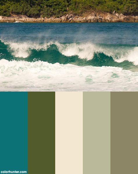 Surfing At Nai Harn Beach, Phuket, Thailand Color Scheme from colorhunter.com Sri Lanka Color Palette, Thailand Color Palette, Tropical Beach Color Palette, Beach Color Palette, Beach Color Palettes, Raja Ampat, Beach Color, Palette Design, Tropical Colors