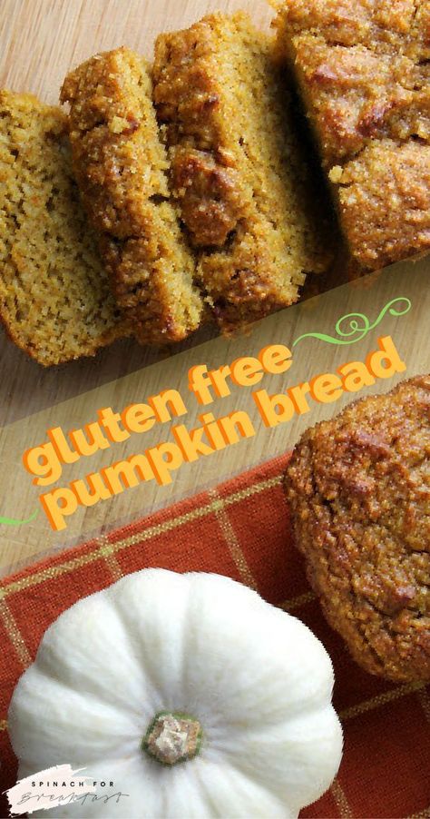 Homemade Pumpkin Bread, Gluten Free Pumpkin Recipes, Gluten Free Pumpkin Muffins, Healthy Pumpkin Bread, Gluten Free Pumpkin Bread, Pumpkin Bread Easy, Bread Healthy, Almond Flour Recipes, Pumpkin Bread Recipe