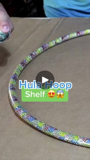 150K views · 1.4K reactions | After seeing this genius storage idea, you will never look at a hula hoop the same way again! 😱😍 #DIY #HowTo #Shelf | Home Decoration | Ted Fresco · Sunny Day Hula Hoop Shelf Diy, Make A Clock, Storage Idea, Diy Outdoor Decor, Create Diy, Hula Hoop, Sunny Day, Diy Outdoor, Sunny Days