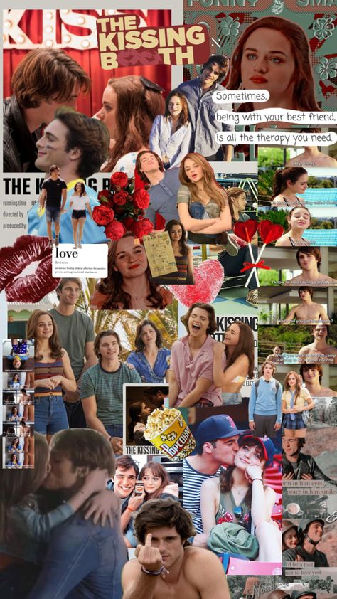 This movie (s) are so good #elleevans #noahflynn #thekissingbooth Noah Flynn, The Kissing Booth, Fun Sleepover Ideas, Kissing Booth, Love Kiss, Good Movies To Watch, His Eyes, The Fool, Good Movies