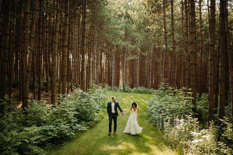 Maine Wedding Venues, Forest Wedding Venue, Enchanted Forest Wedding, Pond Landscaping, Farm Wedding Venue, Affordable Wedding Venues, Outdoor Reception, Farm Barn, Maine Wedding