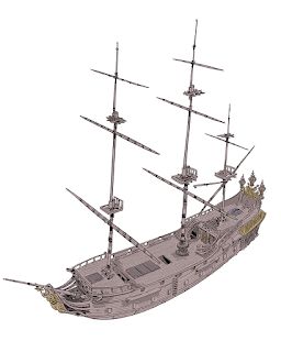 Pirate Ship Reference, Ship Side View, Ship Diagram, Real Pirate Ships, Pearl Reference, Ship Parts, Black Pearl Ship, Pirate Ship Model, Pirate Ship Art