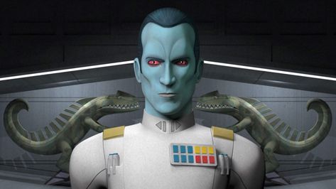 Grand Admiral Thrawn Thrawn Star Wars, Admiral Thrawn, Space Family, Star Wars Villains, Grand Admiral Thrawn, Star Wars Novels, Star Wars Canon, Star Wars Character, Greatest Villains