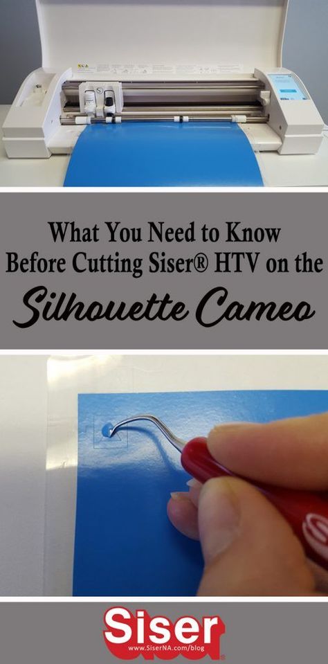 Everything you need to know before your first cut on the Silhouette Cameo 1, 2, or 3 is in this blog post! Get Siser's must read tips for getting the perfect cut on your heat transfer vinyl. Silhouette Cameo 3 Projects, Silhouette Cameo Projects Beginner, Silhouette Cameo Beginner, Silhouette Cameo Projects Vinyl, Silouette Cameo, Silhouette Cameo Ideas, Silhouette Cameo Crafts, Cameo Crafts, Silhouette Cameo 4