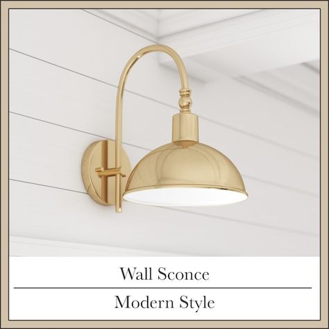 Floating Shelves Kitchen Sconces, Gooseneck Light Over Kitchen Sink, Rejuvenation Sconces Installed In Kitchen, Copper Gooseneck Exterior Light, Brass Gooseneck Light, Kitchen Sconces, Sconces Kitchen, Gold Sconces, Gold Kitchen