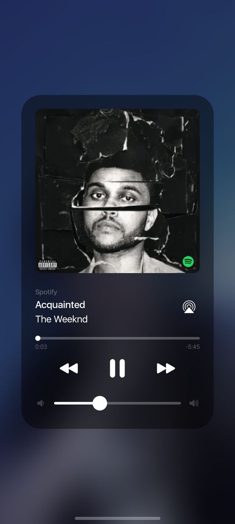 Acquainted spotify Acquainted The Weeknd, Weekend Aesthetic, Girl Therapy, Song Suggestions, The Weeknd, Me Me Me Song, Music Playlist, Apple Music, My Pictures