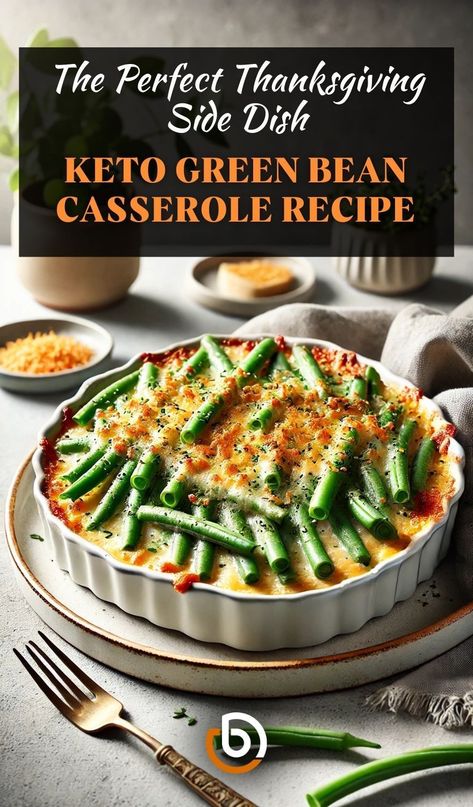 Looking for the perfect side dish to complete your Thanksgiving meal? Try this Keto Green Bean Casserole! Creamy, flavourful, and low-carb, it's a delicious twist on the classic recipe that fits perfectly into a keto-friendly lifestyle. Easy to make and sure to impress your guests, this dish is a must-have for your holiday table. Ready to add a tasty, healthy side to your feast? Get the full recipe at www.blendofbites.com! Keto Thanksgiving Dinner, Keto Green Bean Casserole, Sugar Free Mom, Keto Thanksgiving Recipes, Low Carb Thanksgiving, Keto Green, Green Beans Side Dish, Keto Side Dish, Keto Holiday Recipes