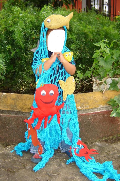 Beach Fancy Dress, Partner Costumes, Under The Sea Costumes, Sea Creature Costume, Sea Costume, Beach Costume, Fish Costume, Mermaid Parade, Under The Sea Theme