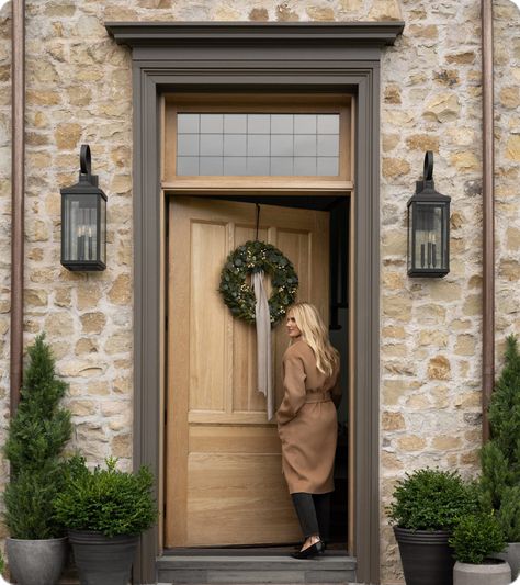 Outdoor sconces front door