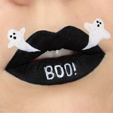 Witch Lips Halloween Makeup, Halloween Lips Makeup, Friday The 13th Makeup Looks, Halloween Makeup Lips, Cute Easy Halloween Makeup, Halloween Makeup Easy Simple, Halloween Makeup Ideas For Women, Halloween Lip Makeup, Halloween Lipstick