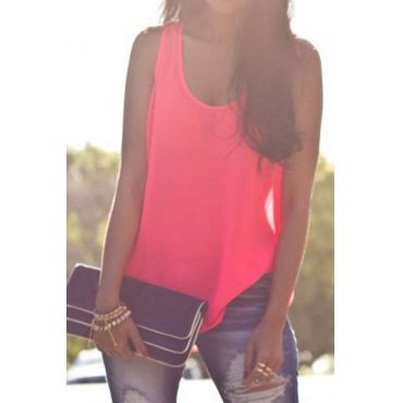 Bright Solid Rose Tank $3.99 at www.lovelywholesale.com Neon Pink Tops, My Dream Closet, Spring Summer Outfits, Zara Tops, Pink Tops, Passion For Fashion, Spring Summer Fashion, Cute Clothes, Style Me