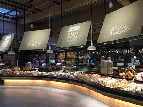 Bakery Shop Interior, Supermarket Design Interior, Food Counter, Bakery Design Interior, Grocery Store Design, Cafe Concept, Food Cart Design, Food Retail, Wayfinding Design