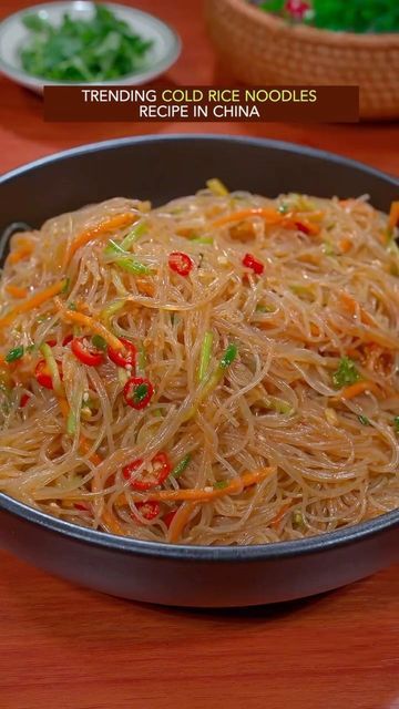 Wayne Shen on Instagram: "Trending cold rice noodles recipe in China #recipe #cooking #chinesefood #ricenoodles #noodles" Rice Noodle Recipes, Chicken Breast Crockpot Recipes, Chinese Foods, Crockpot Chicken Breast, Buzzfeed Tasty, Asian Inspired Dishes, Food Channel, Healthy Food Motivation, Buzzfeed Food