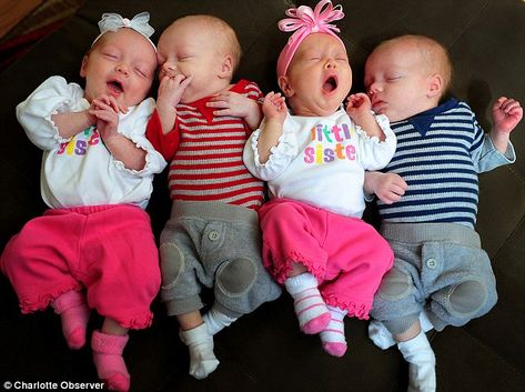 Crawford_Miranda & Josh-Mia, Jackson, Madison & James - (4 Feb 2011 @ 34… Newborn Triplets, Tb Joshua, Multiple Births, Multiples Baby, Reborn Toddler Dolls, Cute Twins, Miracle Baby, Baby Faces, Reborn Toddler