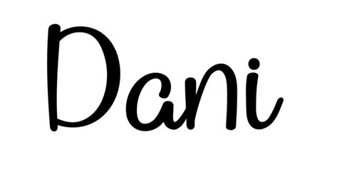 Dani Name Wallpaper, A Wallpaper Letter Love, Sims Names, Wallpaper Letter, Name Wallpaper, Name Design, Names With Meaning, Boy Names, Vimeo Logo