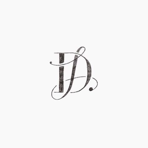 605 Likes, 12 Comments - Angela Mondloch (@saffronavenue) on Instagram: “So I have a few variations that I made for a D.L monogram that I’ll be sharing for my…” Desain Merek, L Monogram, Mums Wedding, Identity Design Inspiration, Initials Logo Design, Wedding Logo Monogram, Wedding Logo Design, Business Baby, Salty Dog