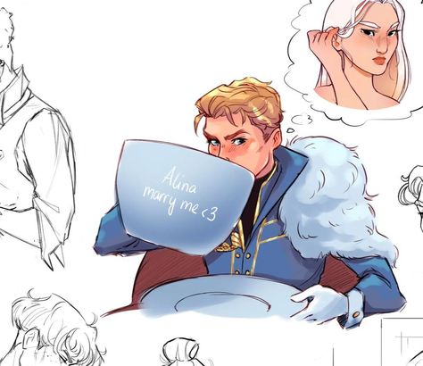 Nikolina Fanart, Alina And Nikolai Fanart, Nikolai Lantsov Fanart, Nikolai Lantsov, Grisha Verse, Sketch Dump, Book Hangover, Grisha Trilogy, The Grisha Trilogy